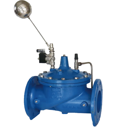 Remote control float valve