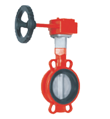 Anti-condensation butterfly valve