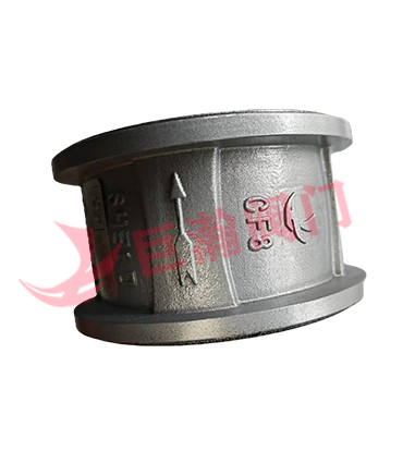 不锈钢对夹式双瓣止回阀